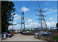 Construction at the Drakelow Substation in DE15 9WG