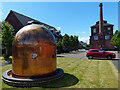 Copper still at the Village Mews, Burton upon Trent in DE14 1HU