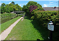Towpath along the Trent & Mersey Canal in DE14 2UB
