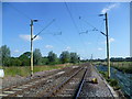 Railway line approaching Sawbridgeworth in CM21 9EY