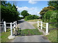 Cattle grid leading away from Woodside Green in CM22 7UU