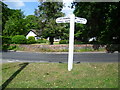 Signpost at Bedlar's Green in CM22 7FJ