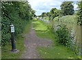 Towpath along the Trent & Mersey Canal in DE14 2WF