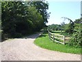 Driveway to Hackford Hall in NR10 4RJ