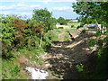 Old railway trackbed at Castle Bytham in NG33 4SS