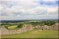 The view north east from Beeston Castle in Beeston