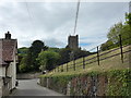 Looking towards St Peter, Berrynabor from Silver Street in EX34 9SU