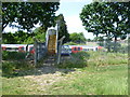 Footbridge over the Jubilee Line from Fryent Country Park in HA9 9SQ
