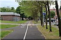 Cycle path, Seacombe in CH44 6QY