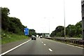 The M40 approaching the junction with the M42 in B94 5DQ