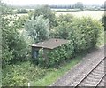 Derelict platelayer's hut, below Batts Bow Bridge in TA9 4AJ