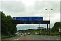 Motorway direction signs over the M42 in B61 0LY