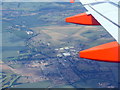 Henlow Camp and village from the air in SG16 6HW
