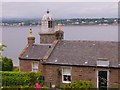 Woodpigeon sentries, East Lighthouse at Tayport in DD6 9BG