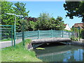 Bridge over the New River at Cozens Lane West, EN10 in EN10 7DS