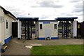The turnstiles at Bedfont and Feltham FC in TW14 9QX