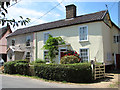Houses at Cross Street in Heckfield Green