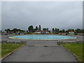 Paddling pool in Hamworthy Park in BH15 4DX