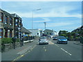 Halbeath Road and East End Park in Dunfermline