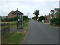 Bus stop and shelter on Black Horse Drove in CB6 1EG