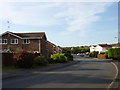 Arkle Road looking towards Primsland Way, Droitwich in WR9 7HB