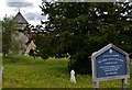 Coldwaltham: St. Giles' church from the south in RH20 1LU
