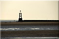 Pipeline and marker beacon on Crosby beach in L22 7RS