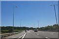 M5 Junction 4 South Start of New Extended Slip Road in B61 0QW