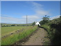Track towards Wardle Fold in OL12 9TR
