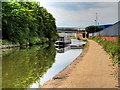 Narrowboat on the Bridgewater Canal at Trafford Park in M17 1PJ
