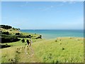 Saxon Shore Way, near St. Margaret's Bay in CT14 8EJ