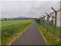 RAF perimeter footpath in KY16 0LJ