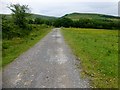 Track And Footpath Towards Ffos in CF34 0LL