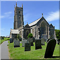 The Church of St Nectan in Stoke near Hartland, Devon in EX39 6DU