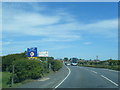 A955 eastbound at Burgh of Buckhaven and Methil boundary in KY8 1BB