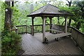 Viewing shelter, Devil's Bridge in SY23 3JP