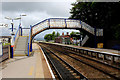Footbridge at Arnside Station in LA5 0HP