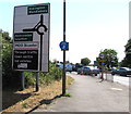 Directions sign near Bicester in OX26 1AS