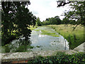 Broad Water, part of the lake at Lexham Hall in PE32 2QL