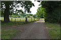 Path to Coxhill Green in GU24 8AP
