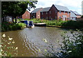New housing along the Trent & Mersey Canal in ST18 0JN