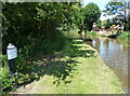 Trent & Mersey Canal Milepost at Weston in ST18 0JN
