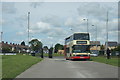 Bus entering Croxteth Country Park in L11 4SF