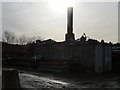 Track and Scrap Yard at Stanton Triangulation Pillar in Upthorpe (West Suffolk)