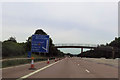 M54 footbridge approaching junction 4 in TF3 3AR