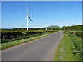 Nether Pratis wind turbine and Largo Law in KY8 5NN