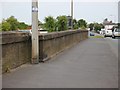 North parapet of the River Ancholme Bridge in DN20 9JW