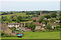 Chiselborough village and church in TA18 7PS