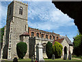 The church of All Saints in Hopton in IP22 2RA