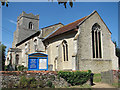 The church of St Andrew in Barningham in IP31 1BT